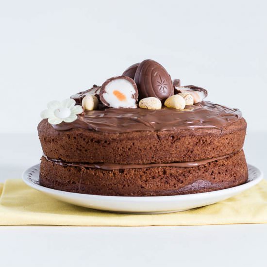 Creme Egg Nutella & PB Cake - Recipe photo by recipesfromapantry