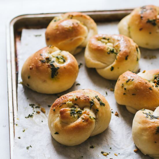 Garlic Knots - Recipe photo by pretty simple sweet