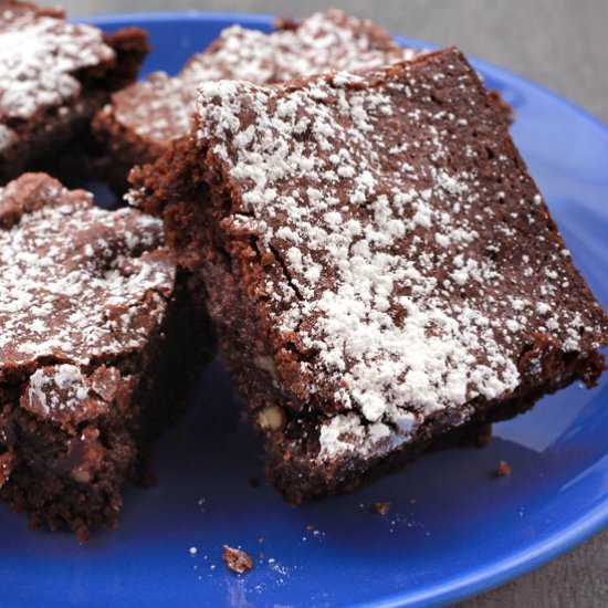 Chewy Gluten-free Brownies - Recipe photo by Everyday Dishes