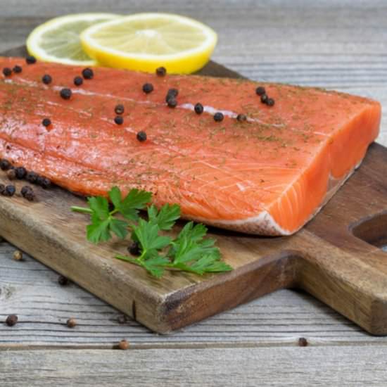 Herb Salmon - Recipe photo by Culinary Therapy