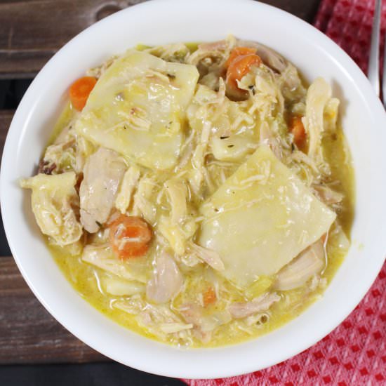 Chicken and Dumplings - Recipe photo by Savvy in the Kitchen