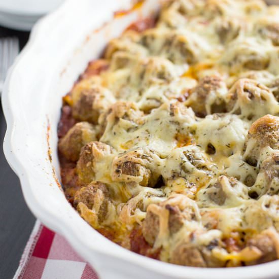 Meatball Sub Casserole - Recipe photo by simplystacie