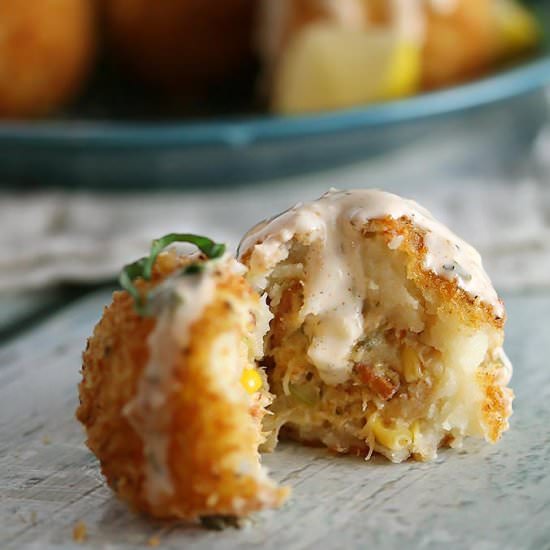 Cajun Crab Croquettes - Recipe photo by Cooks With Cocktails