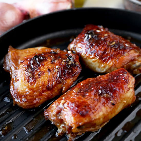 Baked Chicken Thighs - Recipe photo by misspickledplum
