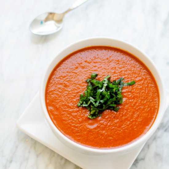 Tomato & Red Pepper Soup - Recipe photo by wendypolisi