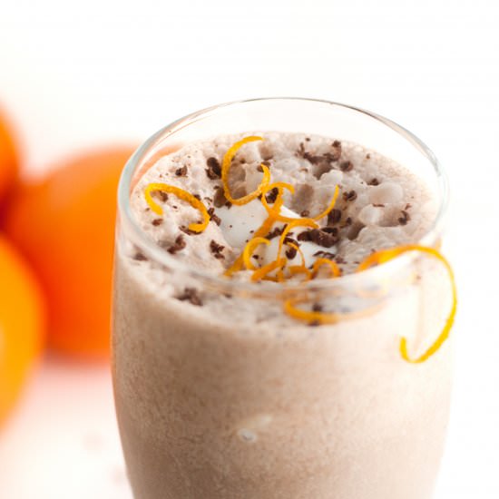 Orange Mocha Frappucino - Recipe photo by The Primal Desire