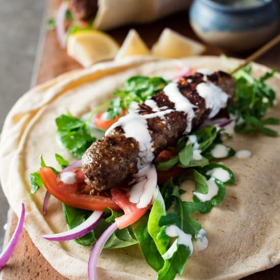 Turkish Lamb Kebab Koftas - Recipe photo by RecipeTin Eats