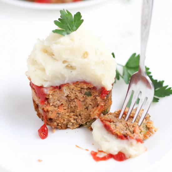 Gluten-Free Meatloaf Muffins - Recipe photo by veggiebalance
