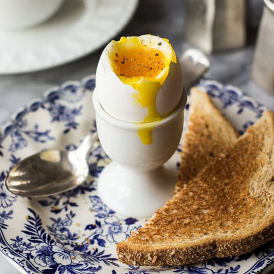 Tom's Perfect Soft-Boiled Eggs - Recipe photo by thebeachhousekitchen