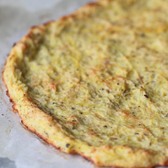 Spaghetti Squash Pizza Crust - Recipe photo by TheKitchenWhisperer