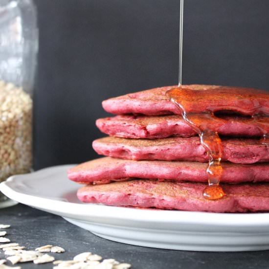 Groats n' Oats Pancakes - Recipe photo by reachingforgreens