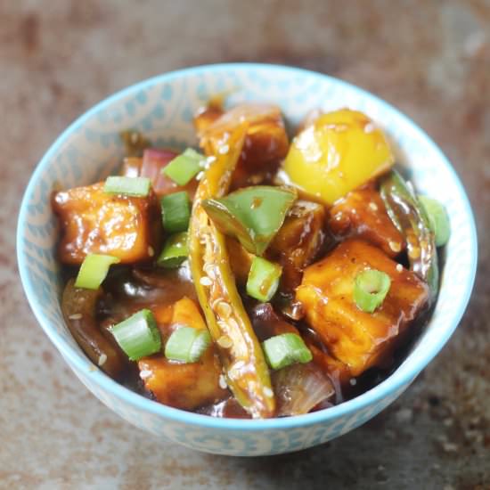 Low Fat Chilli Paneer - Recipe photo by Shweta_mt