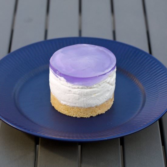Lemon Lavender Cheesecake - Recipe photo by SweetSourSavory