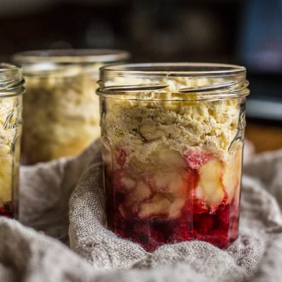 Crumble Pots - Recipe photo by HedgeComber