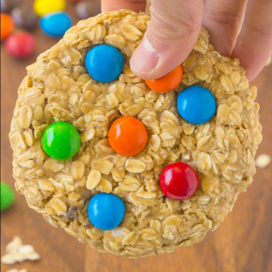 No Bake Giant Monster Cookie For 1 - Recipe photo by thebigmansworld