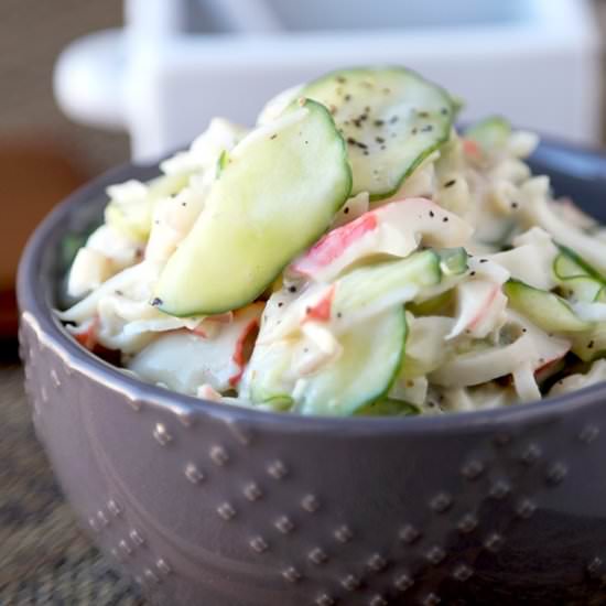 Kani Salad - Recipe photo by misspickledplum