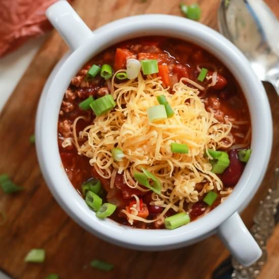 The BEST Crock Pot Chili - Recipe photo by joyfulhealthyeats