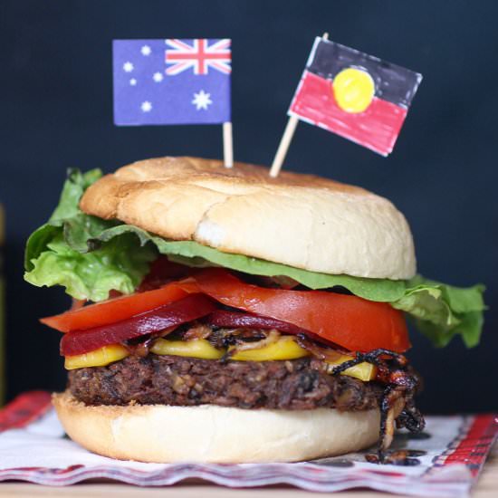 The Vegemite Burger - Recipe photo by JohannaGGG