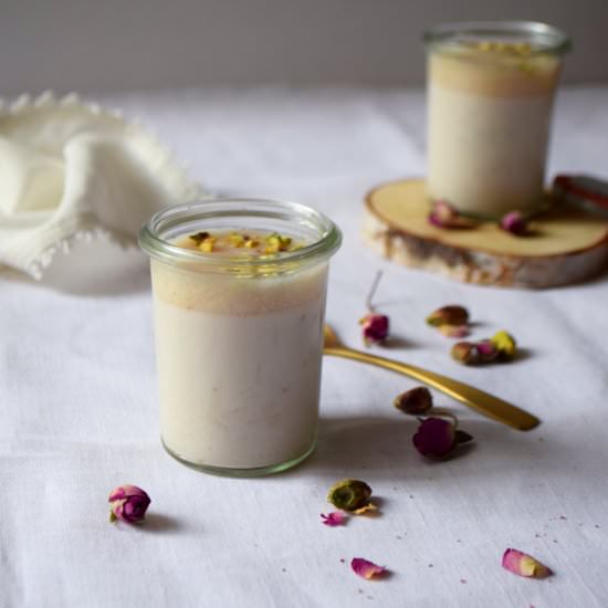 Rose Panacottas - Recipe photo by inthemoodforfood
