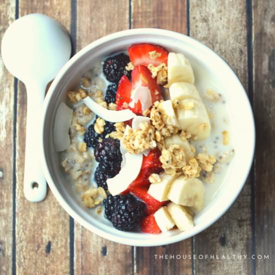 Hot and Tasty Overnight Oats - Recipe photo by houseofhealthy