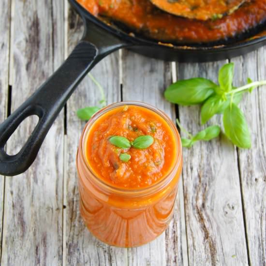 Homemade Marinara Sauce - Recipe photo by GarlicMatters