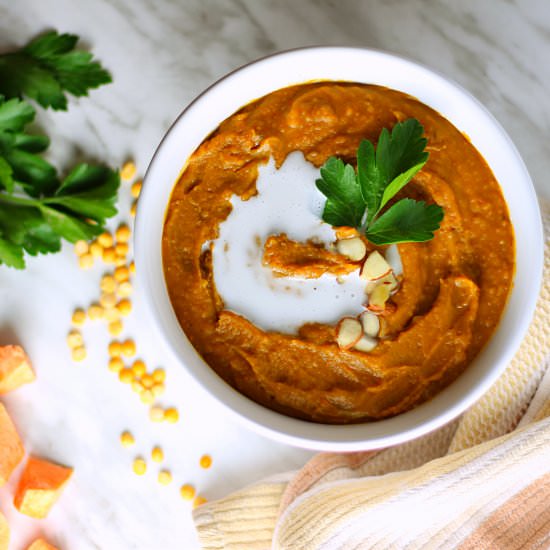 Sweet Potato, Split Pea & Ginger - Recipe photo by yaniskitchen