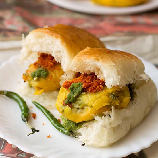 Vada Pav - Recipe photo by Flavors of Mumbai