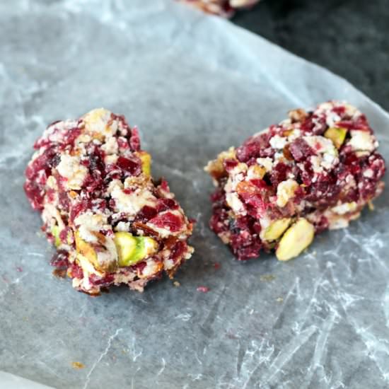 No Bake Protein Energy Bars - Recipe photo by capefearnutrition