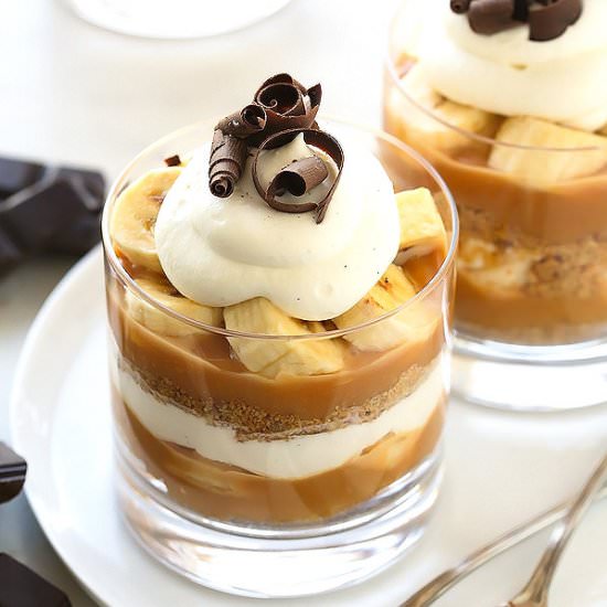 Banoffee Pie Cups - Recipe photo by Cleobuttera