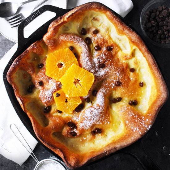 Chocolate Orange Dutch Baby - Recipe photo by portandfin