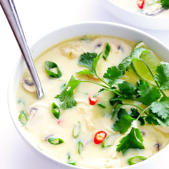 Tom Kha Gai - Recipe photo by gimme some oven