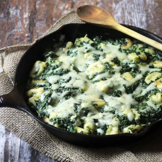 Easy Spinach Gnocchi Casserole - Recipe photo by susanstable