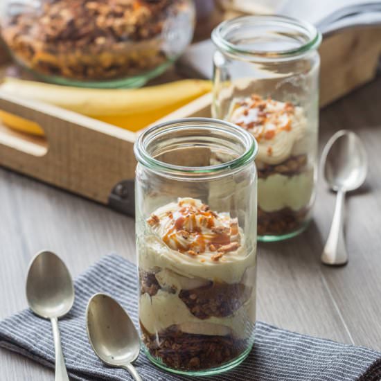 Banoffee Jar - Recipe photo by Cuisine Addict