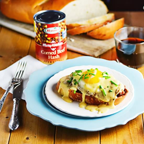 Corned Beef Strammer Max - Recipe photo by lexibites