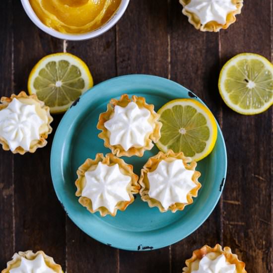 Lemon Cream Pie Bites - Recipe photo by bakerita