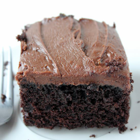 Wellesley Fudge Cake - Recipe photo by thesemisweetsisters