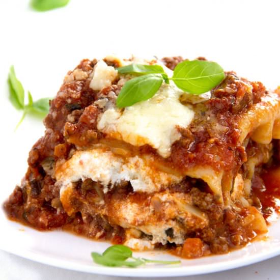My Favorite Lasagna - Recipe photo by panning the globe