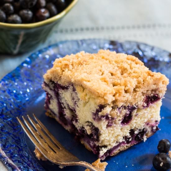 Blueberry Buckle - Recipe photo by cupcakesandhammers