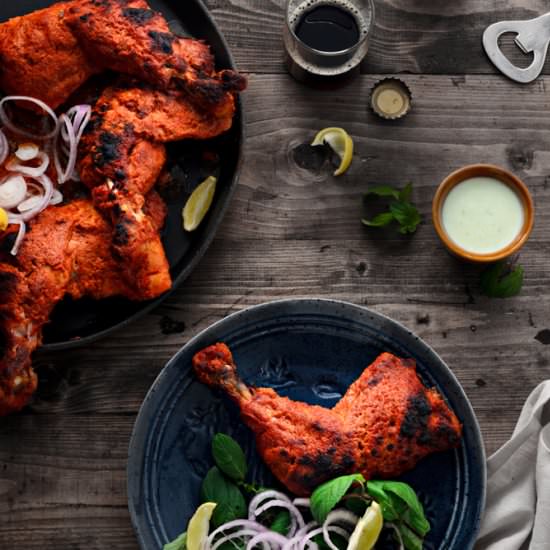 Tandoori Chicken - Recipe photo by cubesnjuliennes