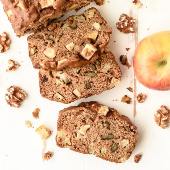 Apple Bread - Recipe photo by wellplated