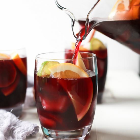 The Ultimate Holiday Sangria - Recipe photo by joyfulhealthyeats