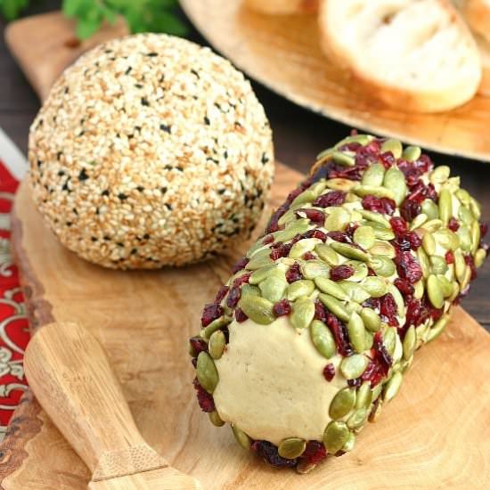Sharp Vegan Nut Cheese - Recipe photo by landsandflavors