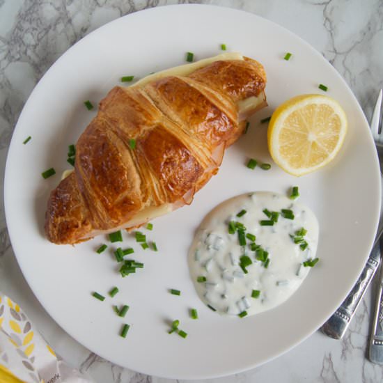 Breakfast Croissant (in German) - Recipe photo by yellowgirl
