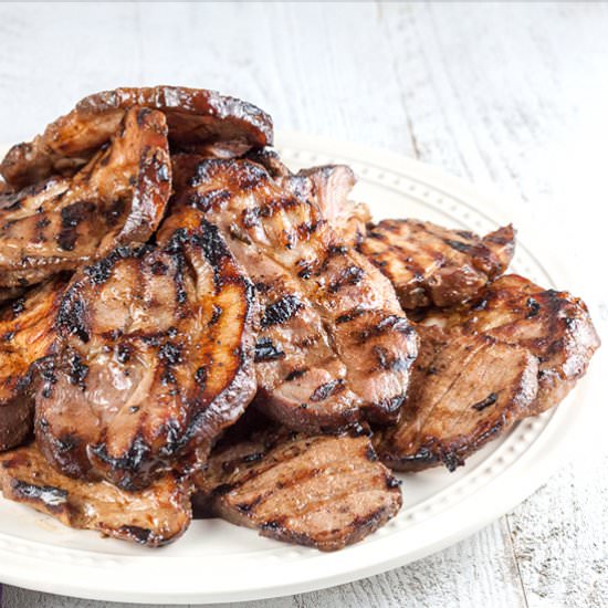 Marinated Procureur (Swine Neck) - Recipe photo by ohmydish