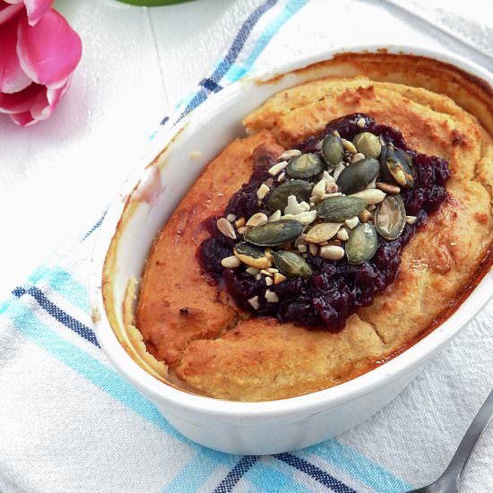 Baked Cheesecake Oatmeal - Recipe photo by IvloonGoddess