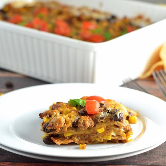 Mexican Tortilla Casserole - Recipe photo by Domesticdee