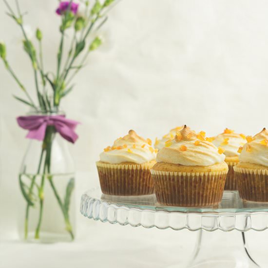 Rose Water Muffins - Recipe photo by Briose de Acasa