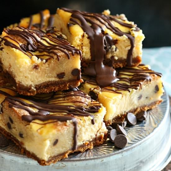 Chocolate Chip Cookie Cheesecake - Recipe photo by yummycrumble