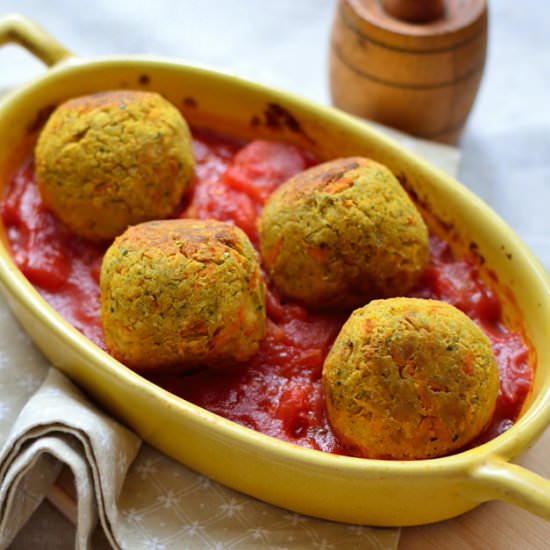 Veggie Balls with Bulgur - Recipe photo by planetasmaku