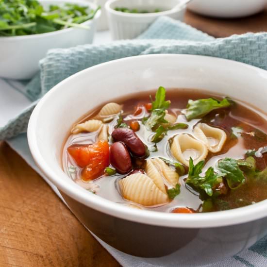 Deconstructed Minestrone Soup - Recipe photo by Foodwhine